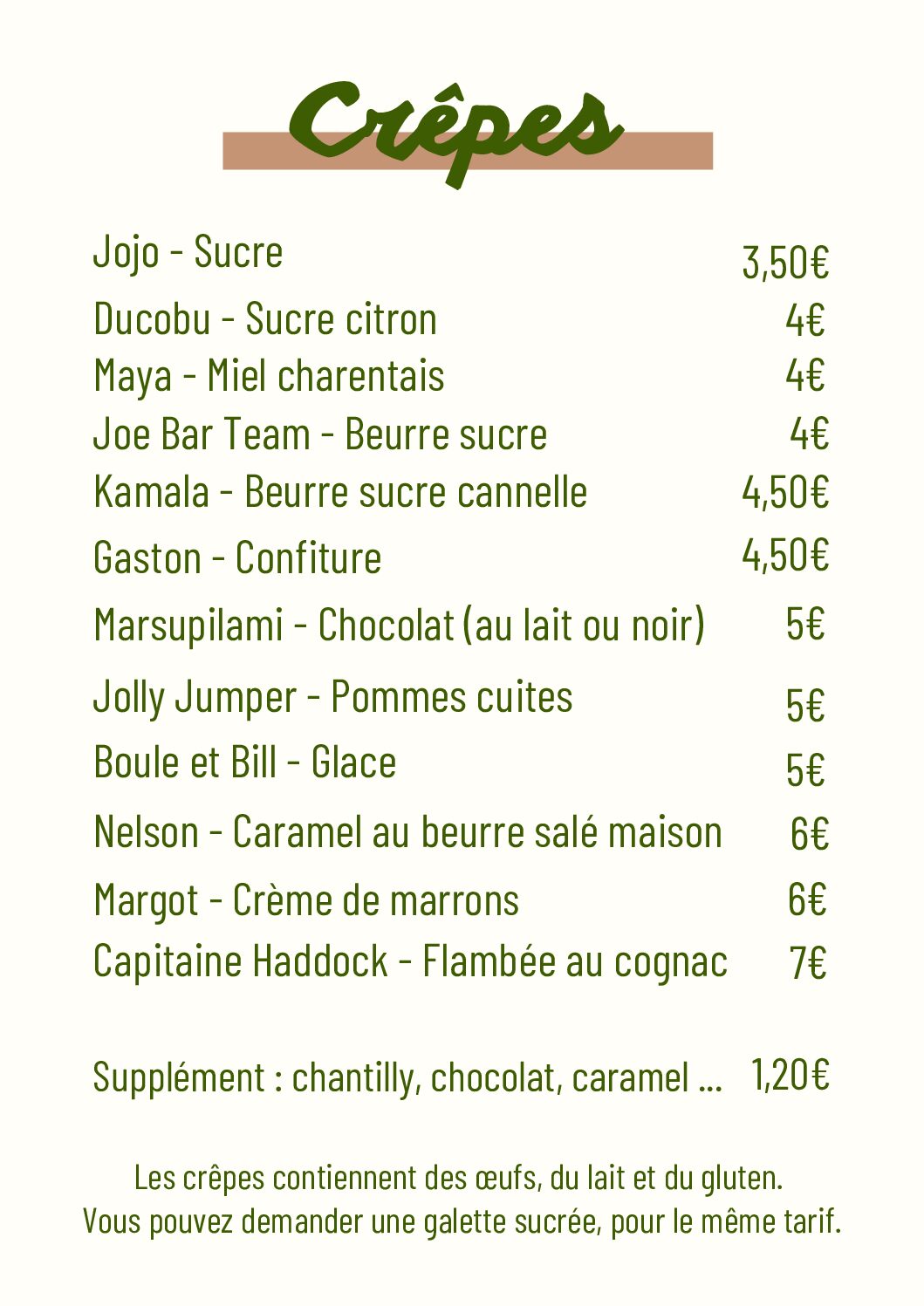 26 Crêpes Crêperie Angoulême
